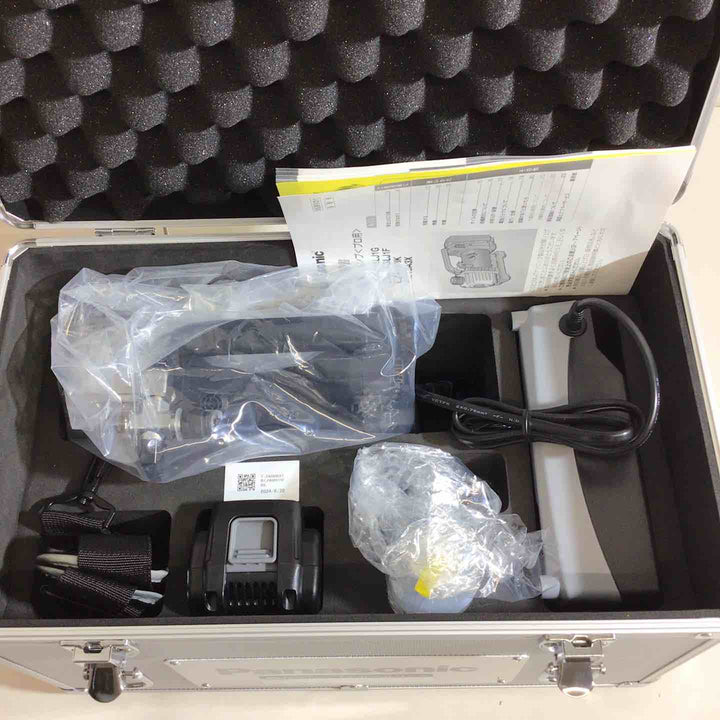 【美品】★純正バッテリー&充電器付き★パナソニック(Panasonic) コードレス真空ポンプ EZ46A3LJ1G-B 充電式【戸田店】