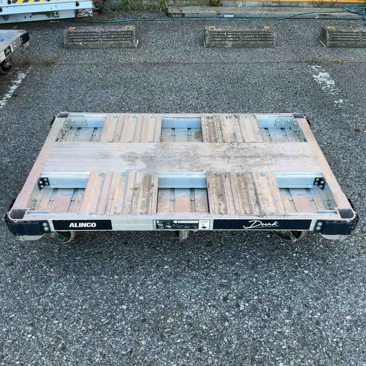 【店頭受取り限定】台車 6輪 1t 平台車 ダンク MTR1000 750x1200mm アルミ製 方向規制機能付 最大積載質量1000kg【草加店】
