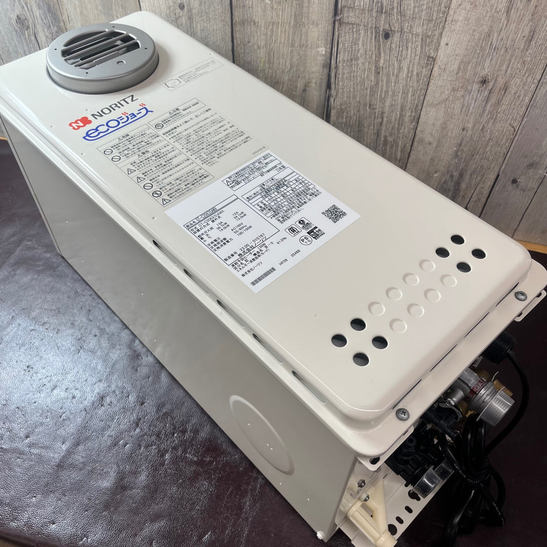 【未使用(店頭展示品)/店頭受取り限定】NORITZ(ノーリツ) ガス給湯器 GT-C2063SAWX 都市ガス用 リモコンセット※外箱なし【東大和店】