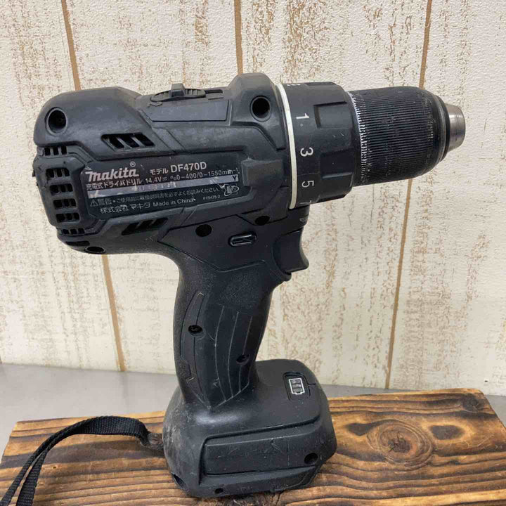 【中古品】マキタ(makita) コードレスドリルドライバ DF470DZB 本体のみ 14.4V【柏店】