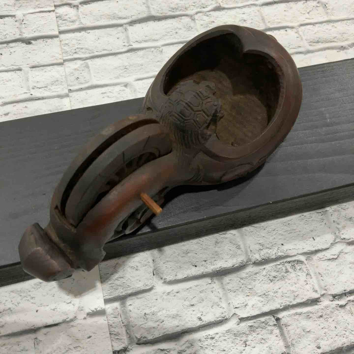 坪俊作 墨壺 墨つぼ 亀 全長約270mm 【川口店】