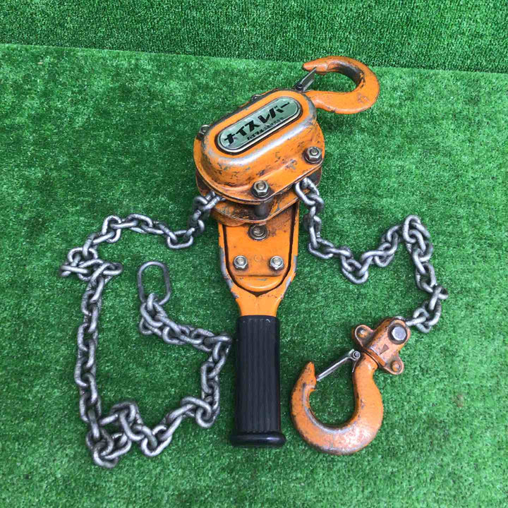【現状品】 バイタル工業 1ton レバーチェーンブロック NR2-10 【鴻巣店】