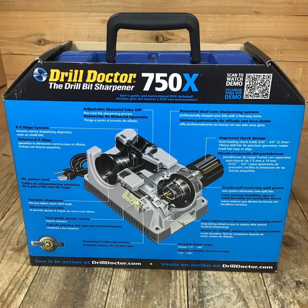 〇Drill Doctor 750X ドリルドクター 750X ドリルビット研磨機【所沢店】