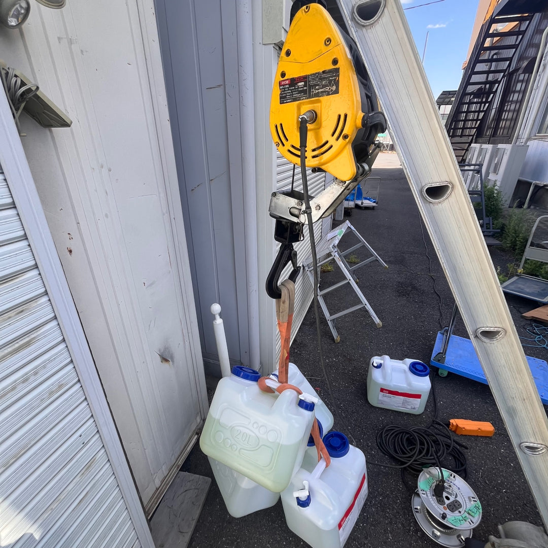★リョービ(RYOBI) ウインチ WI-195 200kg 30m【岩槻店】
