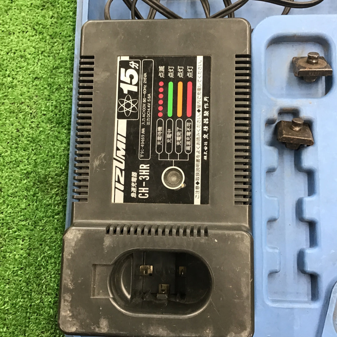 泉精機	充電式圧着工具(本体+充電器＋コマ)　バッテリ無し　REC-60B【桶川店】