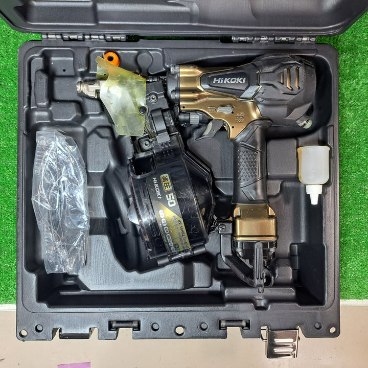 ★ハイコーキ(HIKOKI ※旧:日立工機) 高圧エア釘打ち機 NV50HR2(S)【岩槻店】
