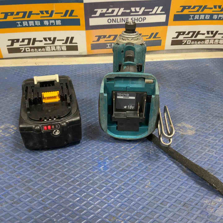 ★マキタ(makita) コードレスインパクトドライバー TD171DRGX【草加店】