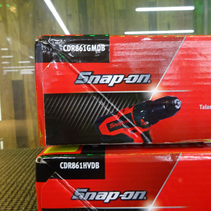 スナップオン/Snap-on 14.4V コードレスドリル 2個セット CDR861GMDB+CD861HVDB ガンメタ、イエロー【岩槻店】