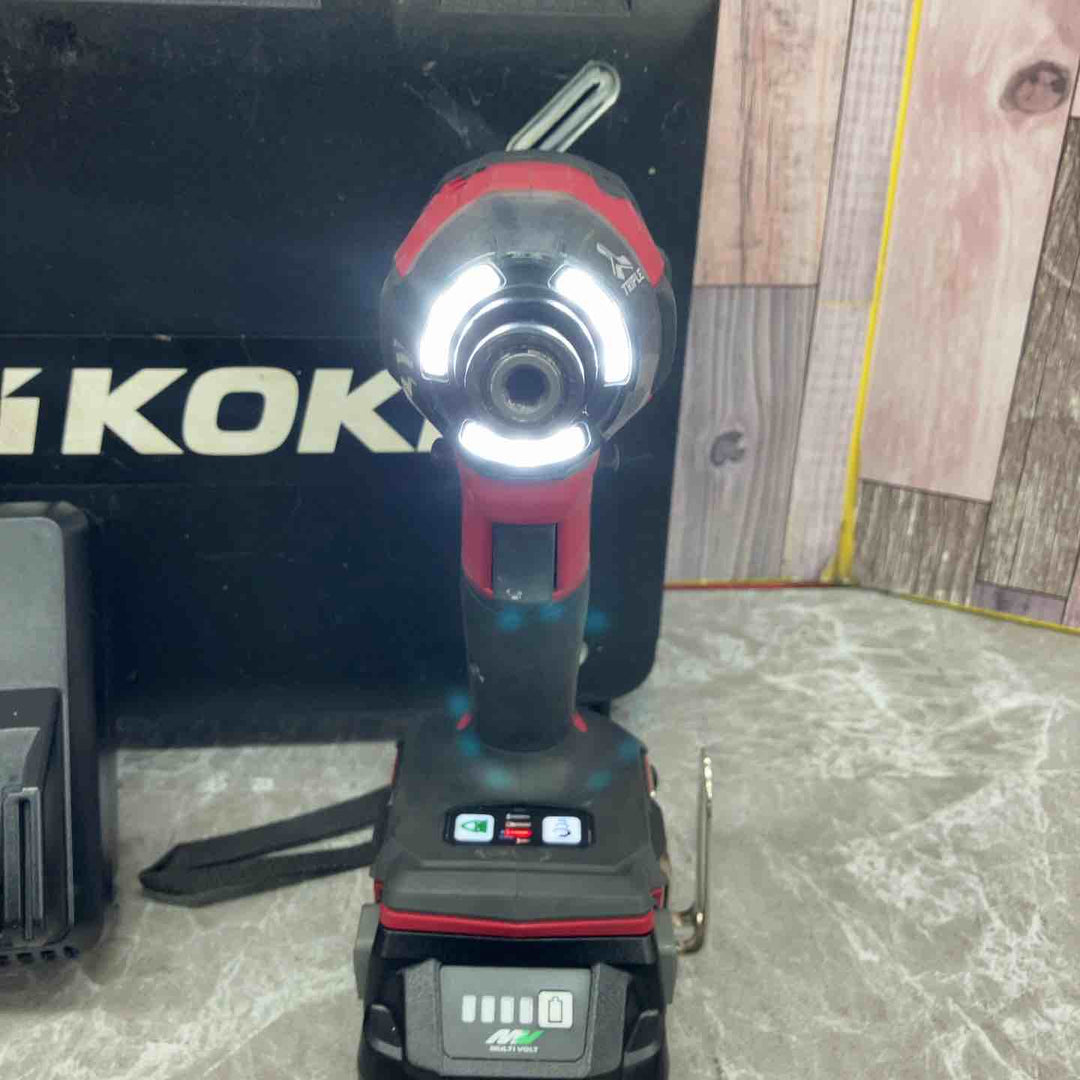 ★ハイコーキ(HIKOKI ※旧:日立工機) コードレスインパクトドライバ スコーピオンレッド WH36DD(2XHRSZ)【八潮店】