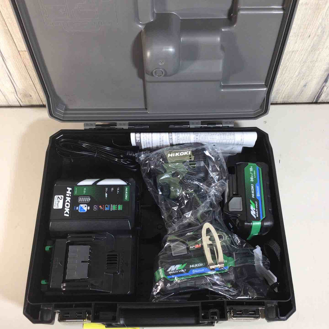 ★ハイコーキ(HIKOKI ※旧:日立工機) コードレスインパクトドライバ フォレストグリーン WH36DD(2XHGSZ)【戸田店】