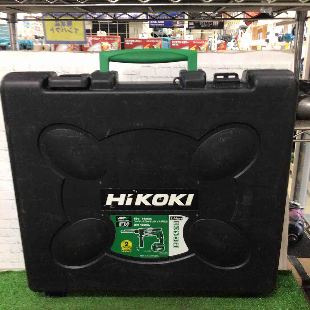 ☆ハイコーキ(HIKOKI ※旧:日立工機) コードレスハンマドリル DH18DSL(NN)(L)【町田店】