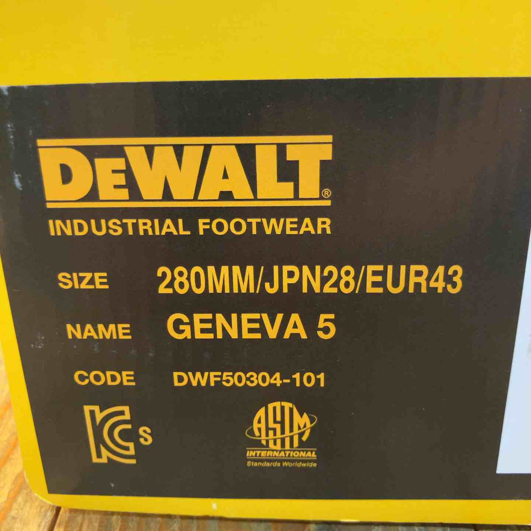 ◇デウォルト 安全靴 DWF50304-101　28cm【所沢店】