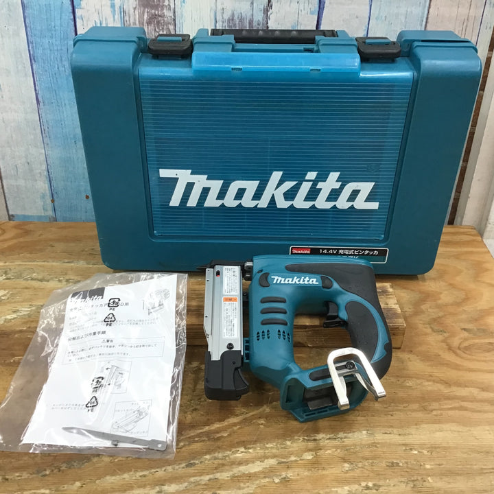 〇マキタ(makita) 14.4Vコードレスピンネイラ PT350DZK 本体+ケース【柏店】