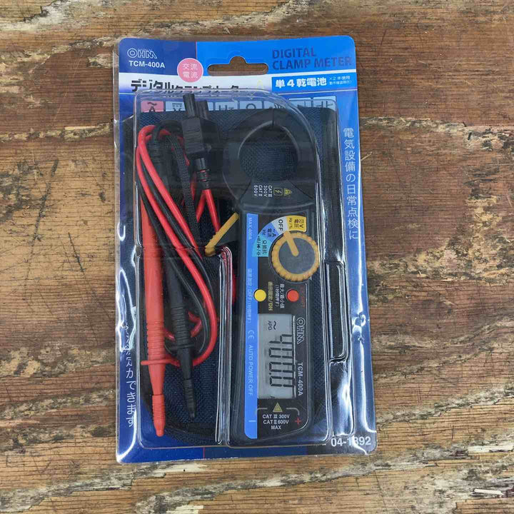 デジタルクランプメーターTCM-400A【柏店】