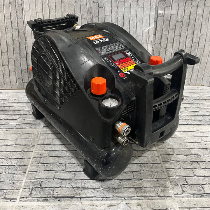★マックス(MAX) エアコンプレッサー AK-HH1270E_ブラック【川口店】