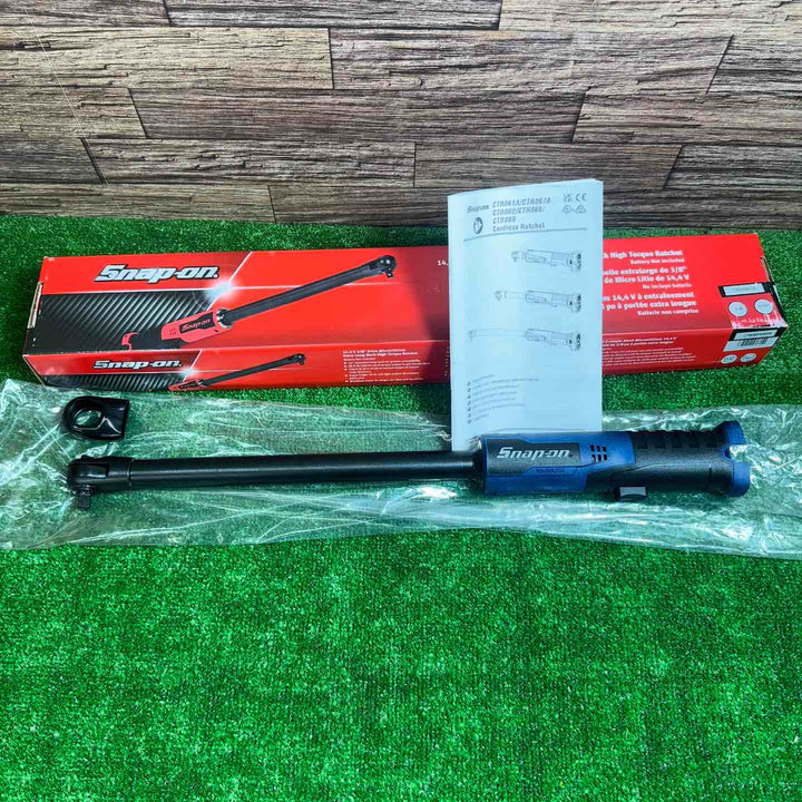 スナップオン/Snap-on 3/8sq 電動ラチェット エクストラロングネック CTR869MBDB ミッドナイトブルー 本体のみ【桶川店】