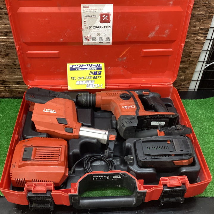 〇ヒルティ(HILTI)  コードレスハンマドリル TE6-A36 DRS【川越店】