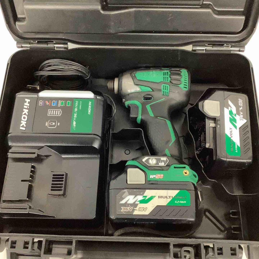 ★ハイコーキ(HIKOKI ※旧:日立工機) コードレスインパクトドライバー WH18DDL2(2LXPK)(L)【狭山】