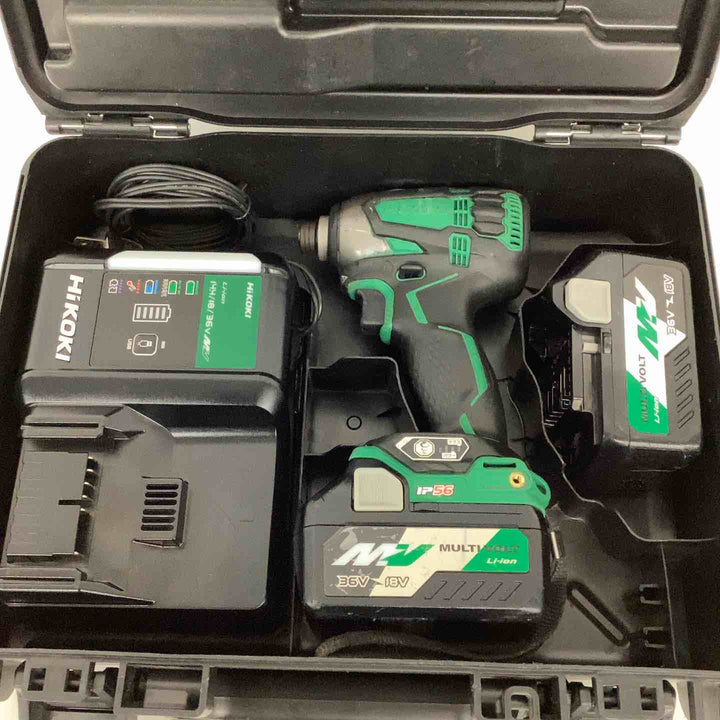 ★ハイコーキ(HIKOKI ※旧:日立工機) コードレスインパクトドライバー WH18DDL2(2LXPK)(L)【狭山】
