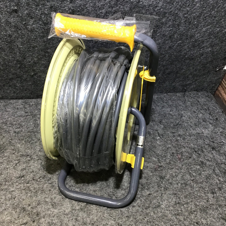 【未使用】 ハタヤ (HTAYA) 防雨型 100V 電工ドラムコード BX-301K コードリール 接地付 ブレーカー付 【桶川店】