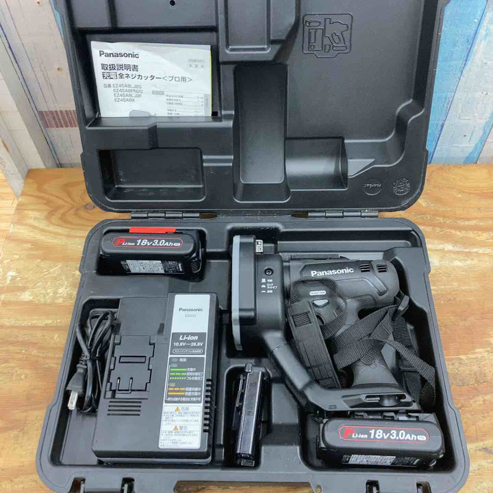 ★パナソニック(Panasonic) コードレス全ネジカッター EZ45A8PN2G-B【柏店】