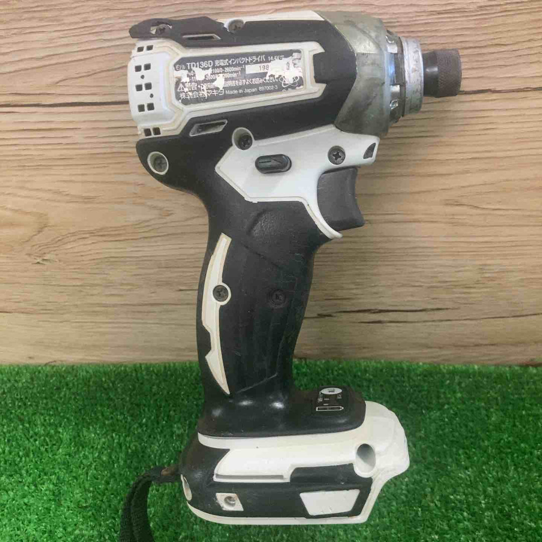 ★マキタ(makita) コードレスインパクトドライバー TD136DRFXW【町田店】