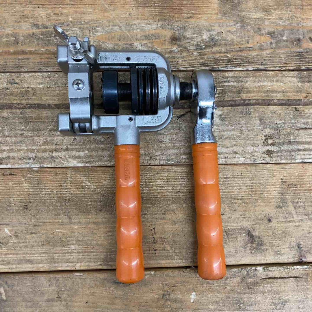 【中古品】 因幡電工 ロングフレキツバ出し機 (BOX付) ツバ出し工具 TM-135 ロングフレキ 【東大和店】