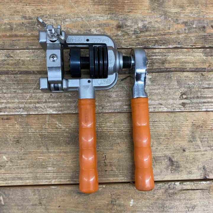 【中古品】 因幡電工 ロングフレキツバ出し機 (BOX付) ツバ出し工具 TM-135 ロングフレキ 【東大和店】