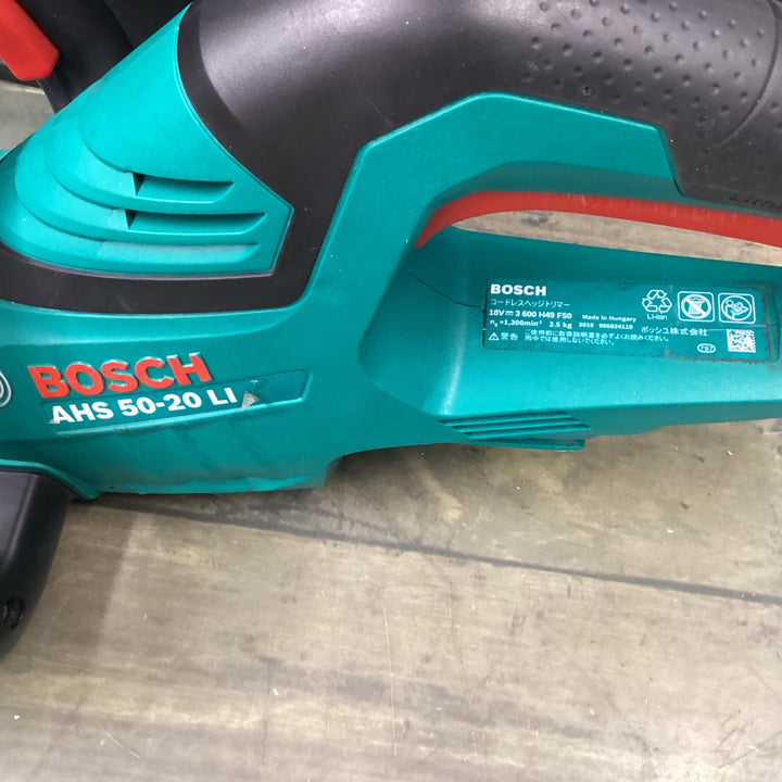 BOSCH(ボッシュ) 18Vコードレスヘッジトリマー AHS50-20LI 【東大和店】