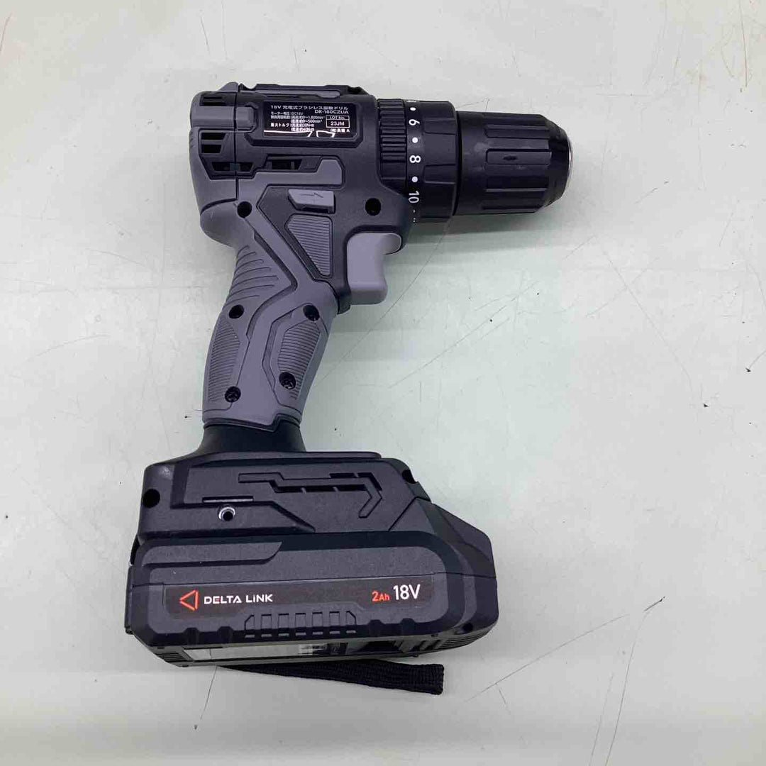 高儀 DELTA LINK 18V 充電式 ドライバドリル DR-180CZLiAコードレス ドリルドライバ セット品【越谷店】