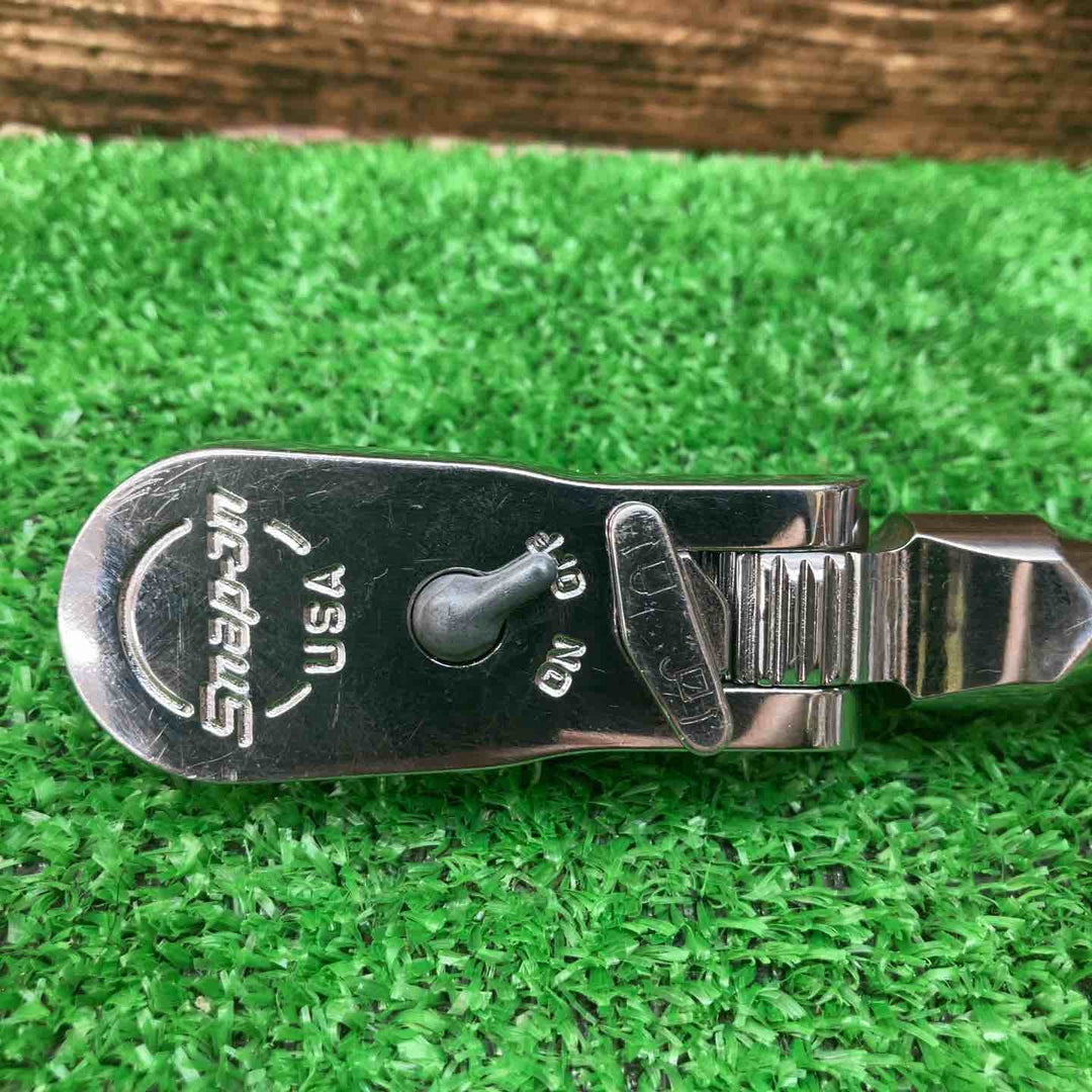 ◇Snap-on 3/8sq ロック付きフレックスラチェットハンドル FHLX80B【川越店】
