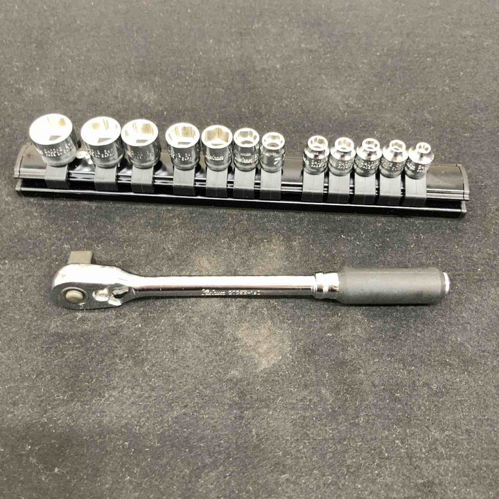 【中古美品】コーケン(ko-ken) ラチェットハンドル2725Z-160 1/4ソケット12個セットRS2400MZ まとめ 【東大和店】