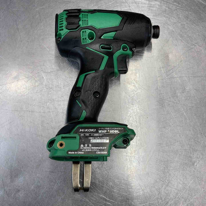 【中古品】ハイコーキ(HIKOKI ※旧:日立工機) コードレスソフトインパクトドライバー WHP18DBL(NN) 本体のみ【東大和店】