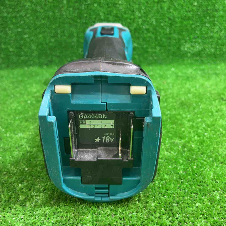 マキタ(makita) 100mmコードレスディスクグラインダ GA404DZN (GA404DN)【藤沢店】