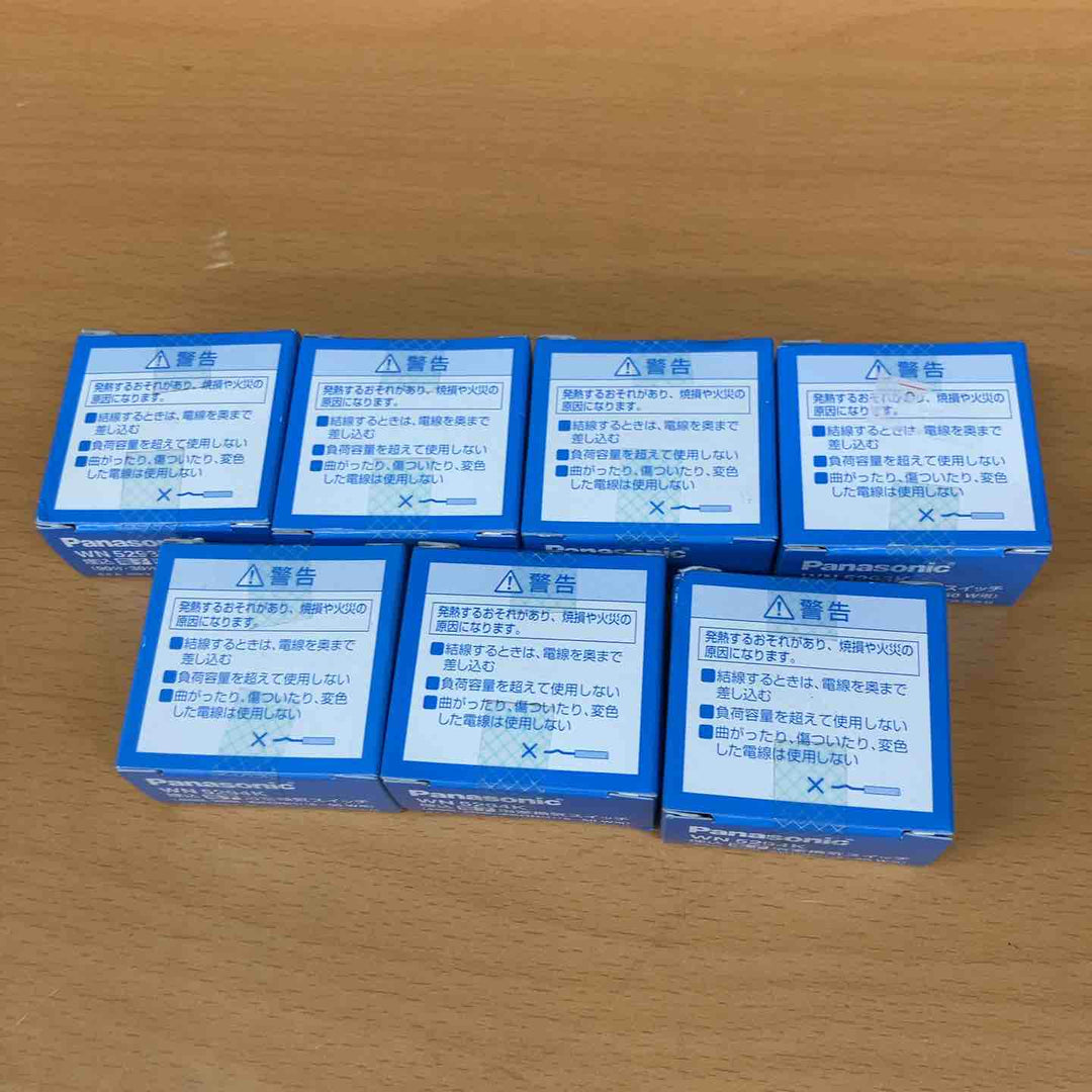 Panasonic パナソニック WN5293K 4個 WN5294K 3個 埋込電子浴室換気扇スイッチ 7個　【越谷店】