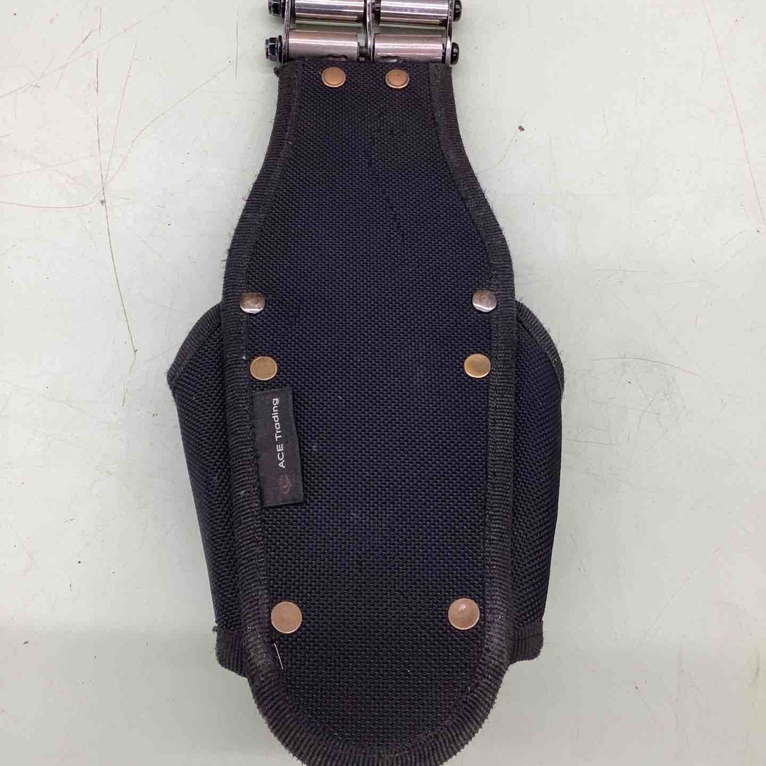 ニックス EVA/コーデュラバリスティック生地ペンチ・ドライバー4Pホルダー BA-401PLN カスタム有 ニックスベルトループ 連結SUS 1.5mm 総磨き仕上げ 　【越谷店】