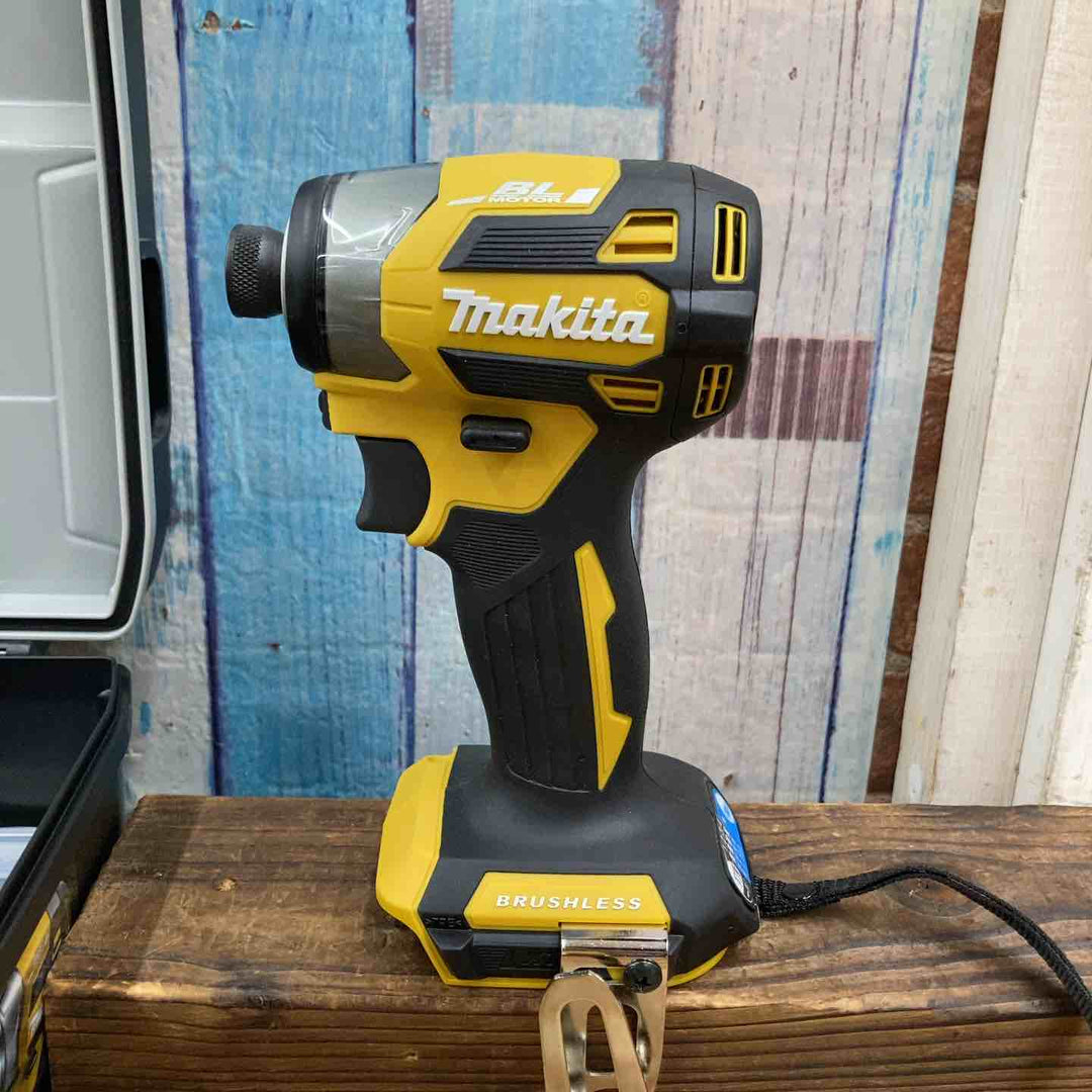 【未使用品】純正 マキタ makita コードレスインパクトドライバー TD173DGXFY 18V フルセット 限定色 イエロー【柏店】