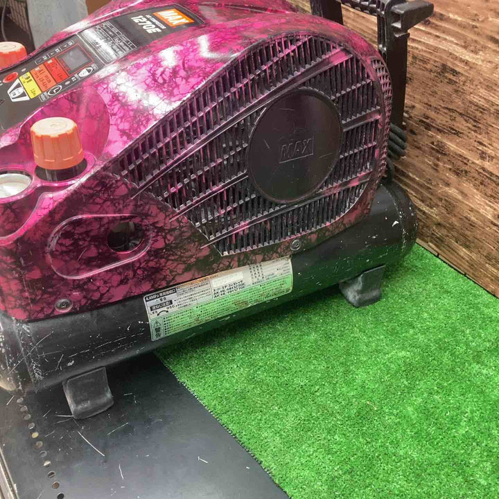 マックス(MAX) エアコンプレッサー AK-HH1270E ガイアピンク 動作確認済み【川越店】