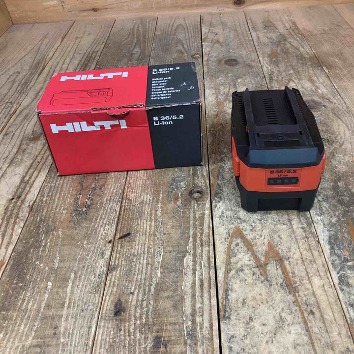 ★ヒルティ(HILTI) リチウムイオンバッテリー B36/5.2 36V/5.2Ah【所沢店】