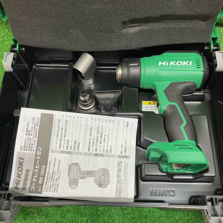 ★ハイコーキ(HIKOKI ※旧:日立工機) コードレスヒートガン RH18DA(NNP)【川越店】