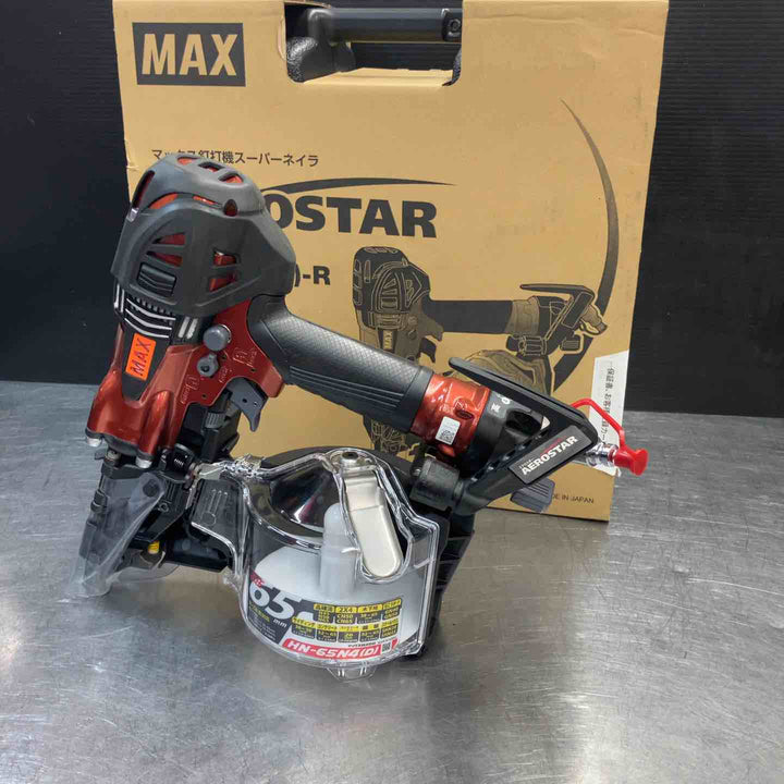 【未使用(店頭展示品)】★マックス(MAX) 高圧エア釘打ち機 HN-65N4(D)-R【東大和店】