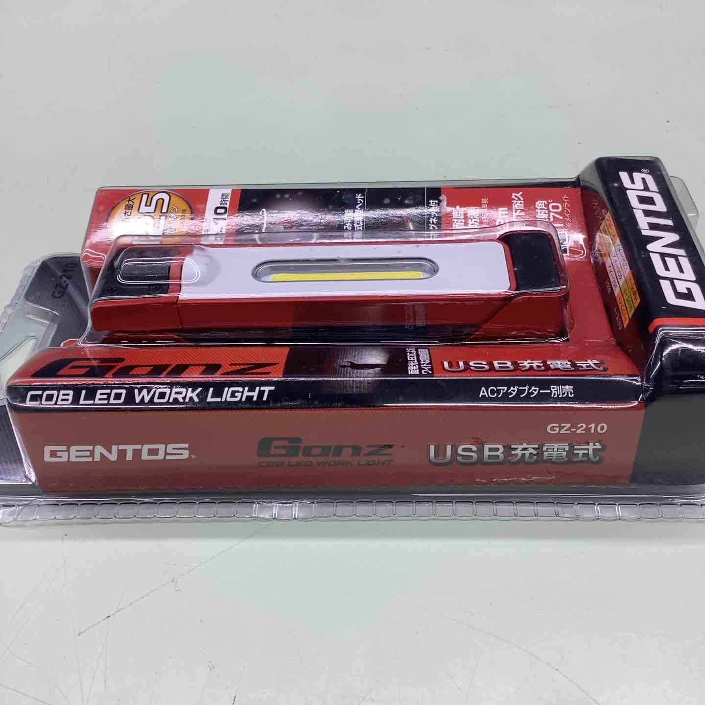 GENTOS(ジェントス) 作業灯 LED ワークライト 折りたたみ USB充電式