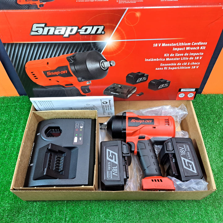 ★スナップオン(Snap-on) 1/2 インパクトレンチ 18V 電池×2+充電器セット CT9050J2【岩槻店】