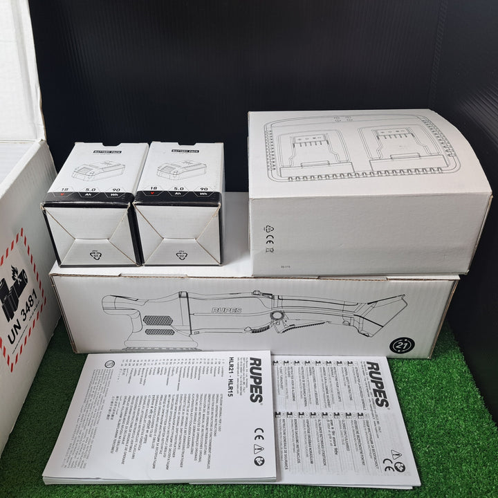 RUPES(ルペス) Bigfoot アイブリット コードレスポリッシャー HLR21 150mm バッテリー2個 充電器【岩槻店】