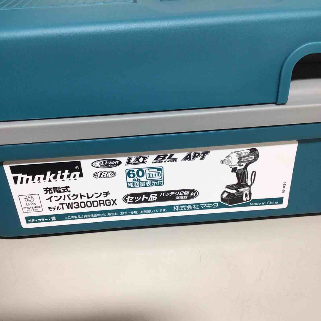 【未使用品】 マキタ makita コードレス インパクトレンチ TW300DRGX 3台セット 【戸田店】