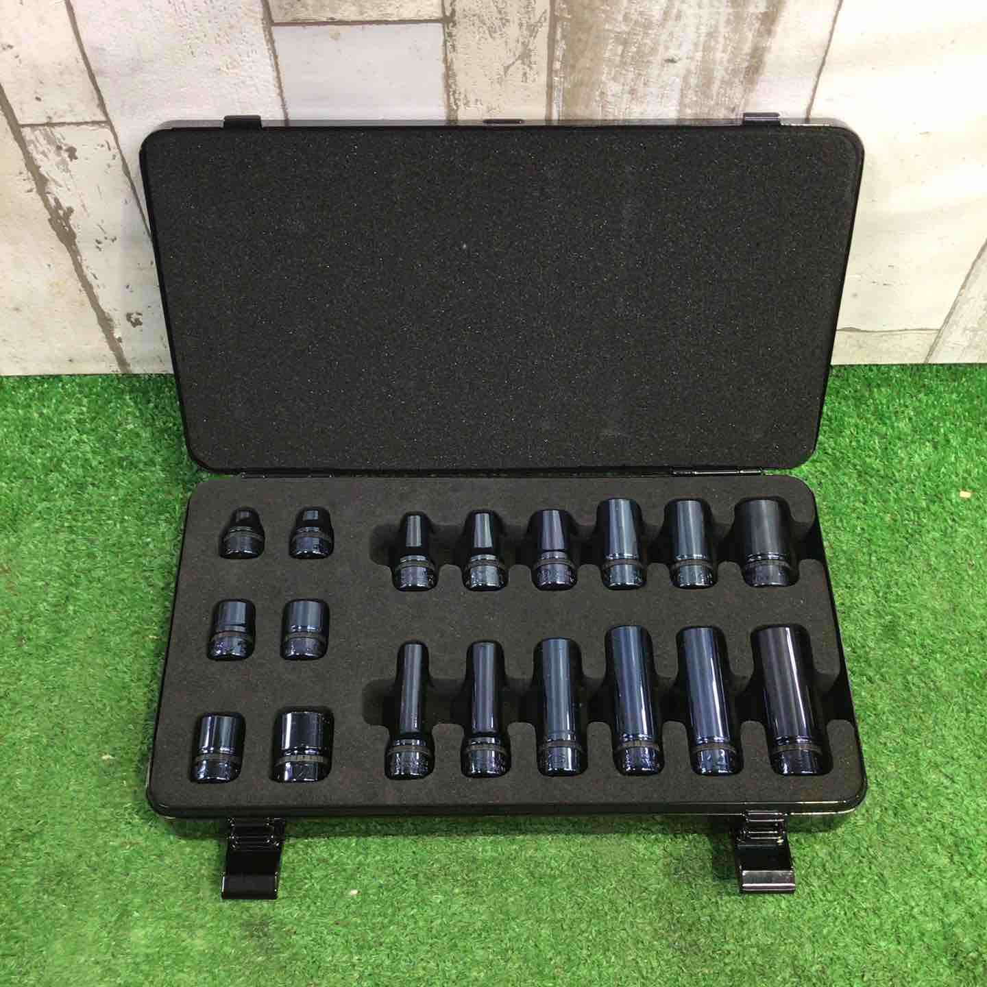 ◇KTC ネプロス 鉄紺 6.3角ソケットSML18ケセット NTB2X18ZJB