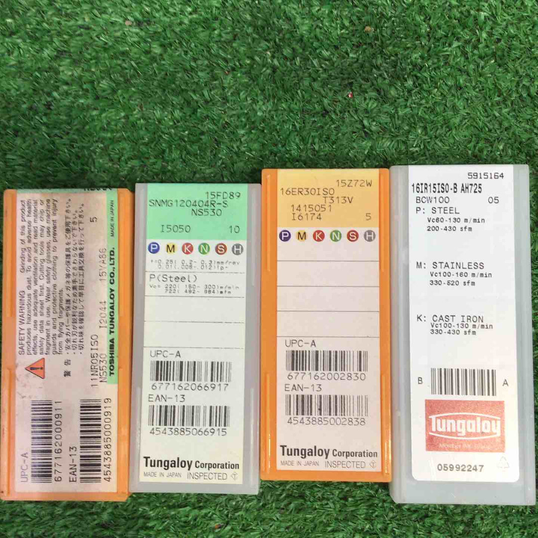 【まとめ売り】tungaloy 切削チップ 型式バラバラ 12点【町田店】