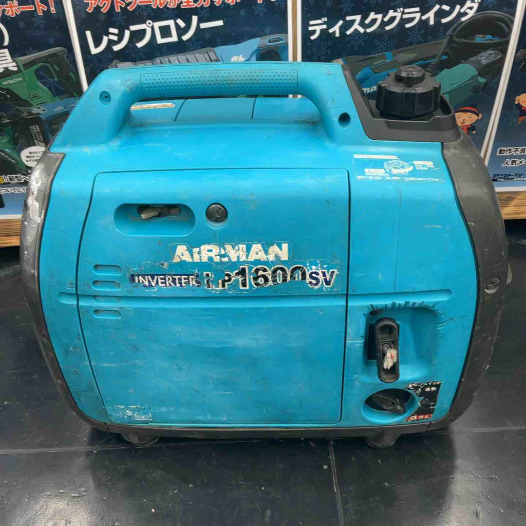 【中古品】 北越工業(エアーマン/AIRMAN) インバーター発電機 HP1600SV 【藤沢店】