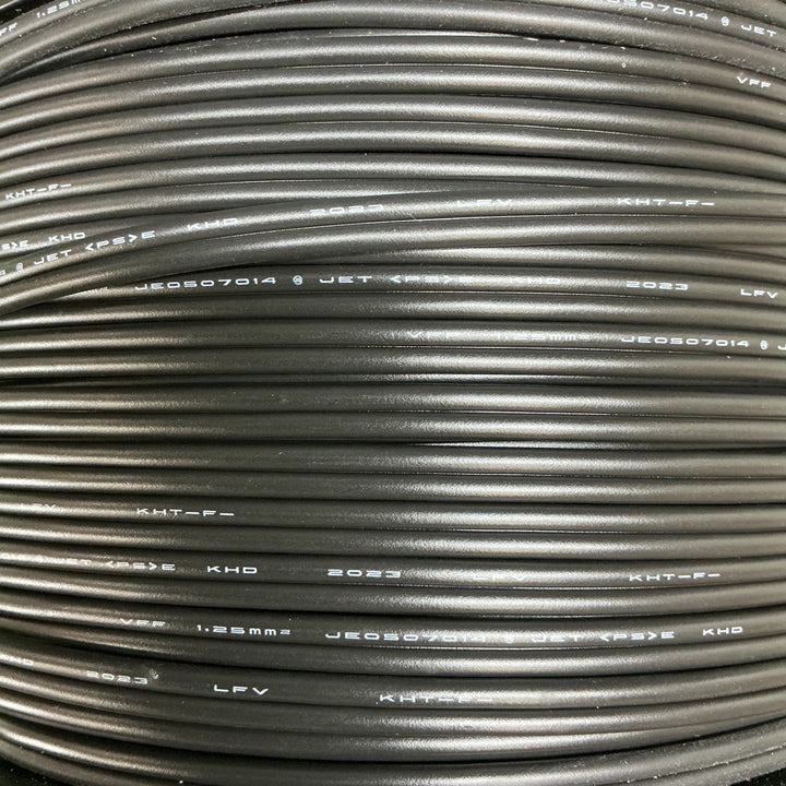 ◇JAPPY VFF 1.25mm 100m 黒【電材館越谷店】