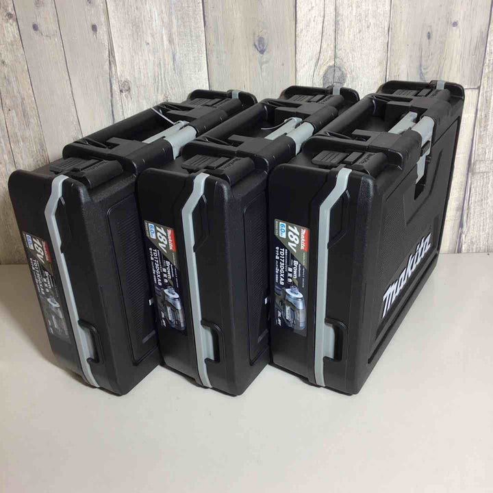 【未使用品】 限定色 マキタ makita コードレス インパクトドライバー TD173DGXAB 3台 フルセット インパクト ブラウン 茶 茶色 純正 純正品 【戸田店】